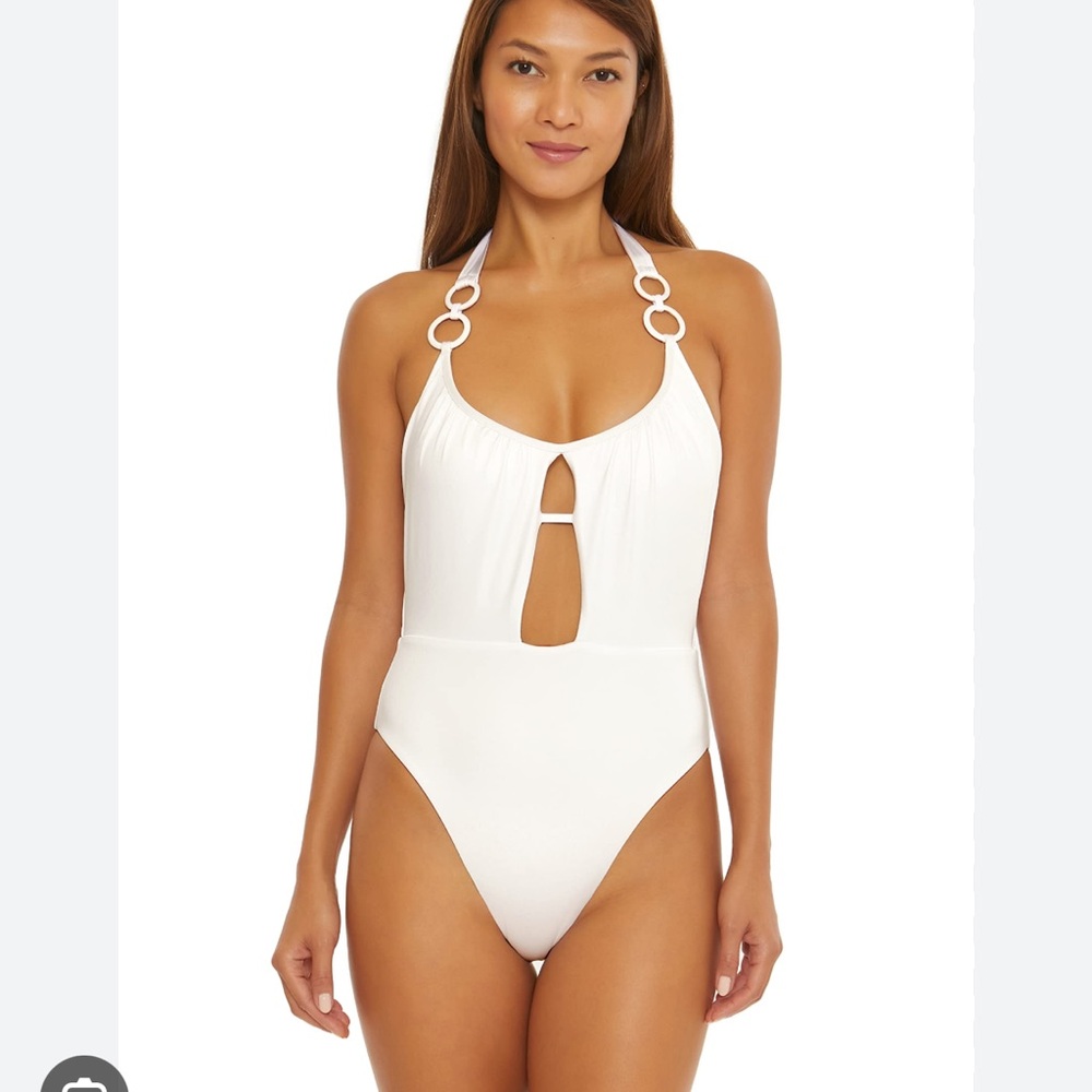 Trina turk women’s Monaco halter one piece swimsuit